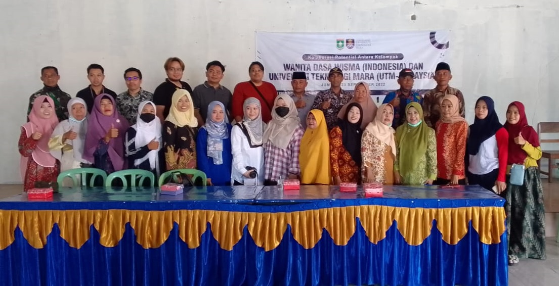 UiTM Malaysia Kunjungi  Desa Jorok lakukan kolaborasi dengan kelompok Dasa Wisma